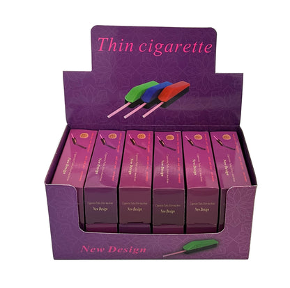Slim 6.5 mm Manual Single Tobacco Roller Cigarette Tube Filling Machine. Tube maker