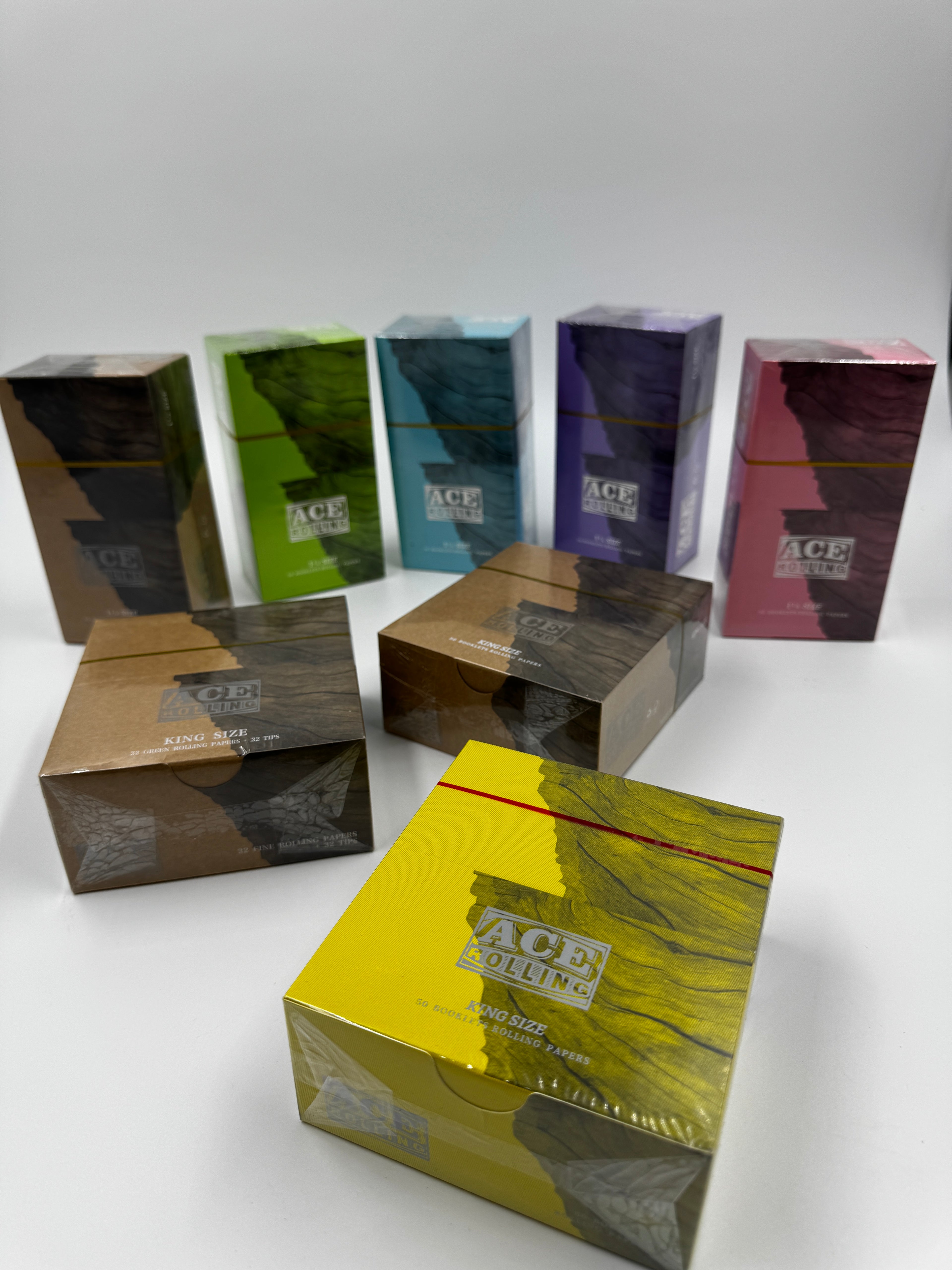 8 X Box of Rolling Papers. Total of 380 Booklets (The Lot)