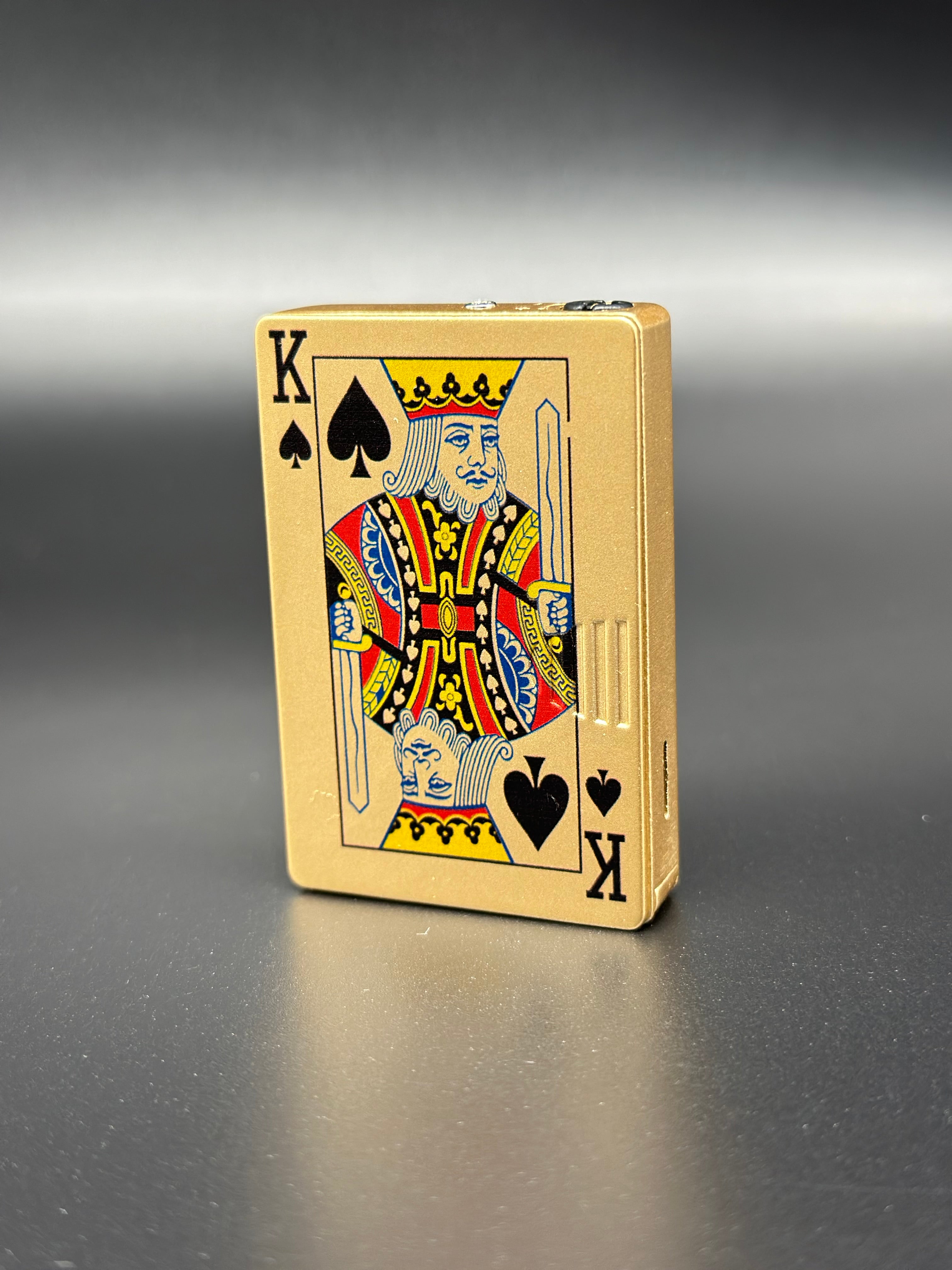 Creative Poker King Of Spades Wind Proof Lighter