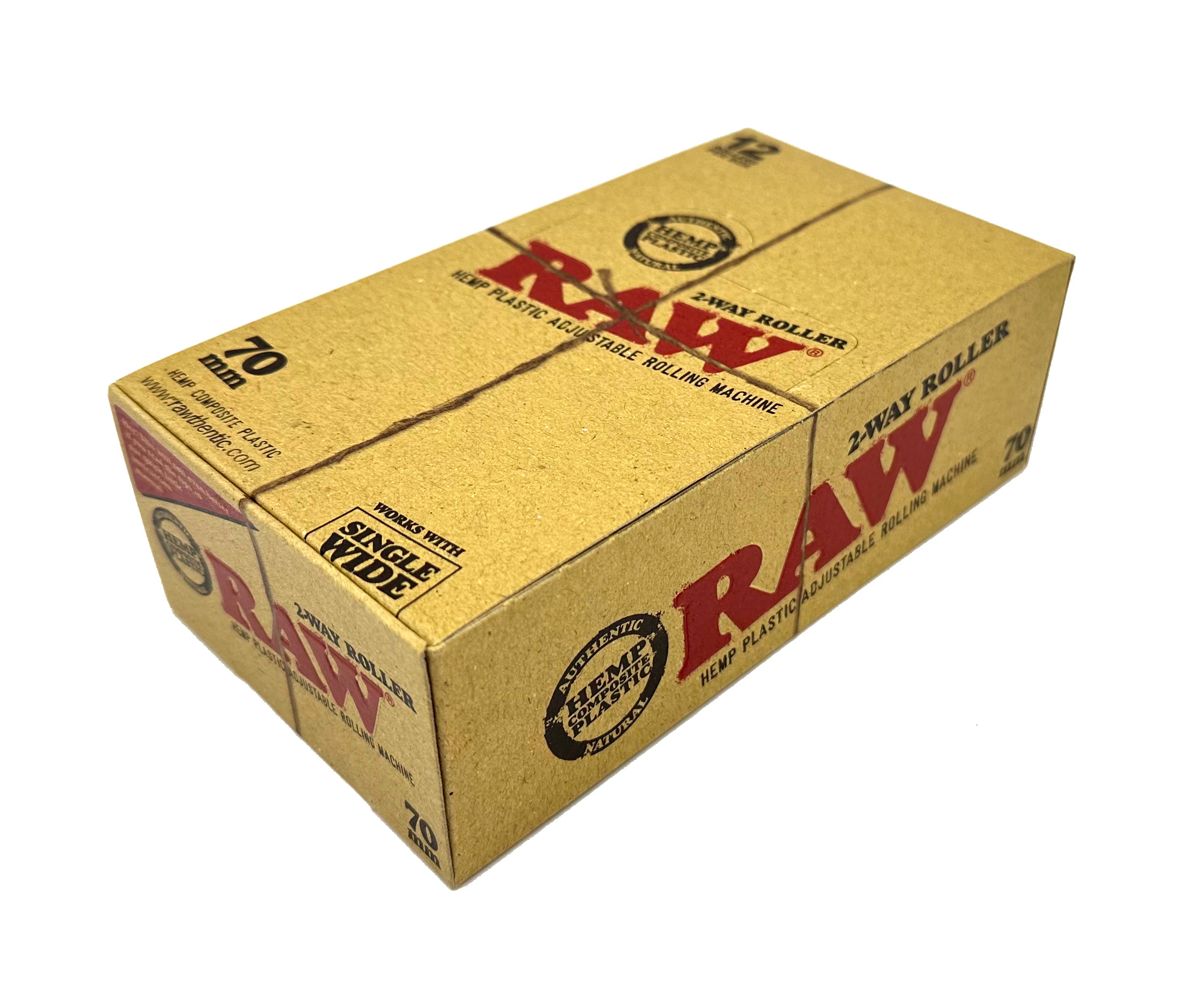 70mm RAW Manual Cigarette Tobacco Rolling Machine
