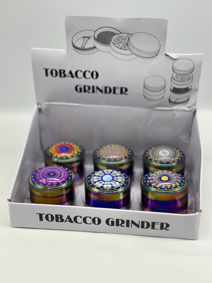 45mm Metal Zinc Alloy Herb Tobacco Grinder Hand Muller Smoke Crusher Spice