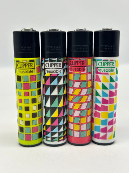 1 X Clipper Reusable Lighter. Designs selected randomly