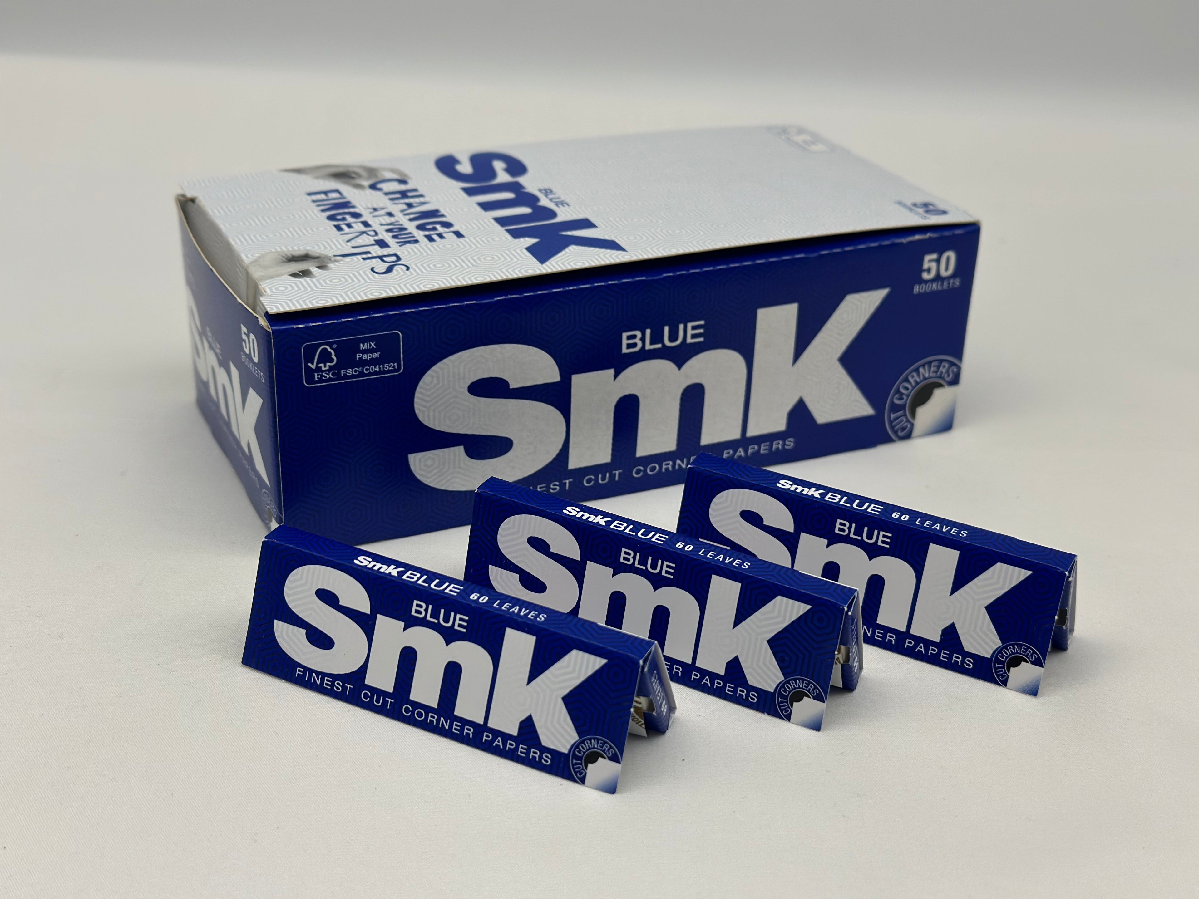 3 X booklets SMK Cigarette Rolling Papers. Total 3 Booklets