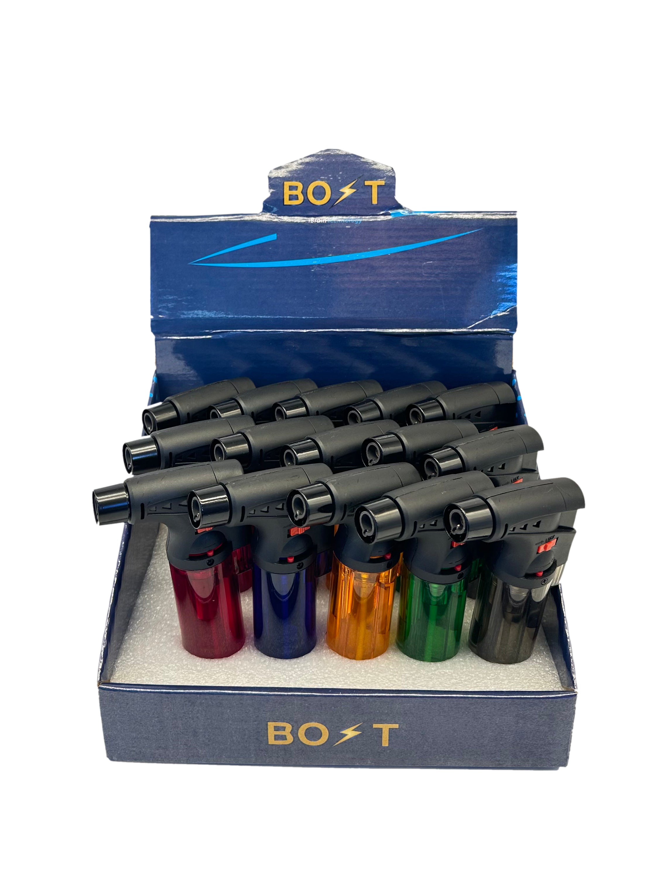 Premium Blow Torch Jet lighter Plain Colours Refillable Windproof