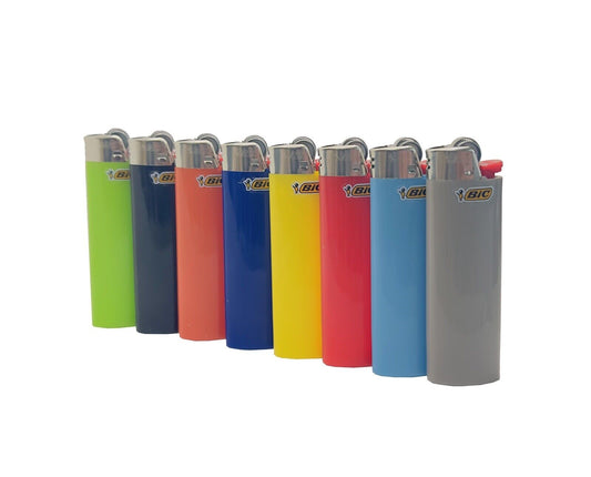 1 X Large BIC Lighter. Colours  Selected Randomly