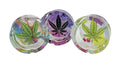 Small Glass Ashtray. Colours Selected Randomly